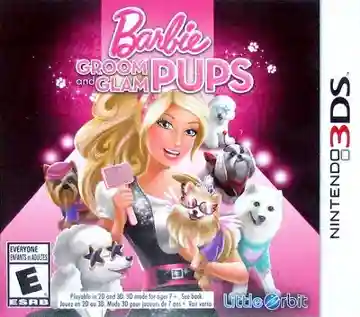 Barbie - Glam and Groom Pups (Usa)-Nintendo 3DS
